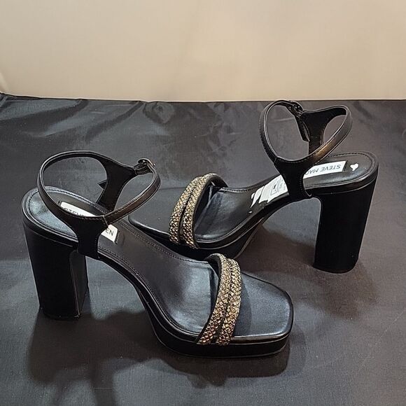 BRAND NEW STEVE MADDEN DOUBLE STRAP OPEN TOE WOMEN"S SANDAL - Picture 7 of 16